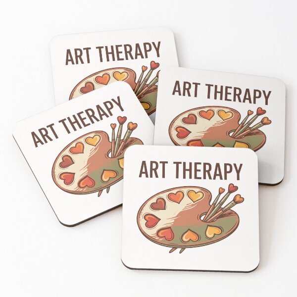Item preview, Art Therapy Vintage Palette Retro Office Decor designed and sold by Lucysthoughts.