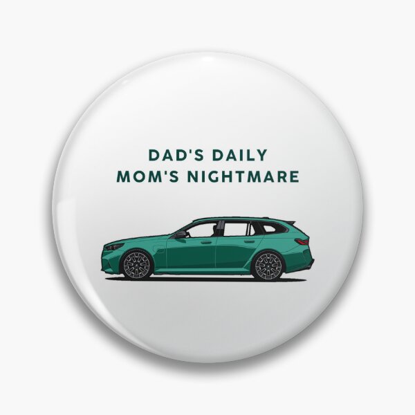 Item preview, Dad's Daily Mom's Nightmare Funny Car Enthusiast Wagon designed and sold by thundergearshop.