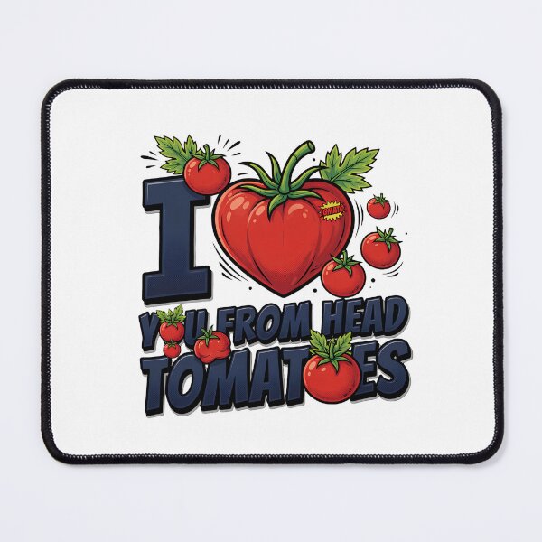 Item preview, I Love You From Head Tomatoes Funny Design designed and sold by TshirtsOnline-.