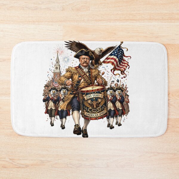 Item preview, Theodore Roosevelt Revolutionary Drummer 4th July Parade designed and sold by Zara Art House.