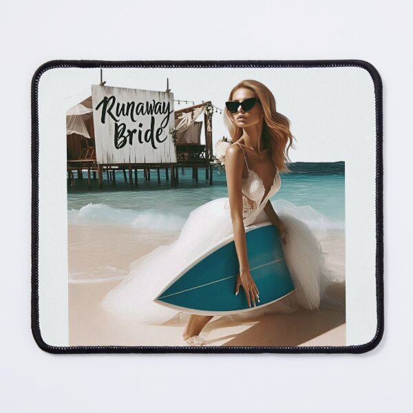 Item preview, Bachelorette Party Bride Surfboard Bungalow designed and sold by Voodoo Store Paranormal Collections.