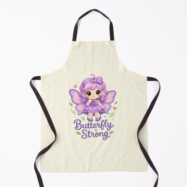 Item preview, Butterfly Strong - Epidermolysis Bullosa Awareness Cute Girl designed and sold by BlackSector77.