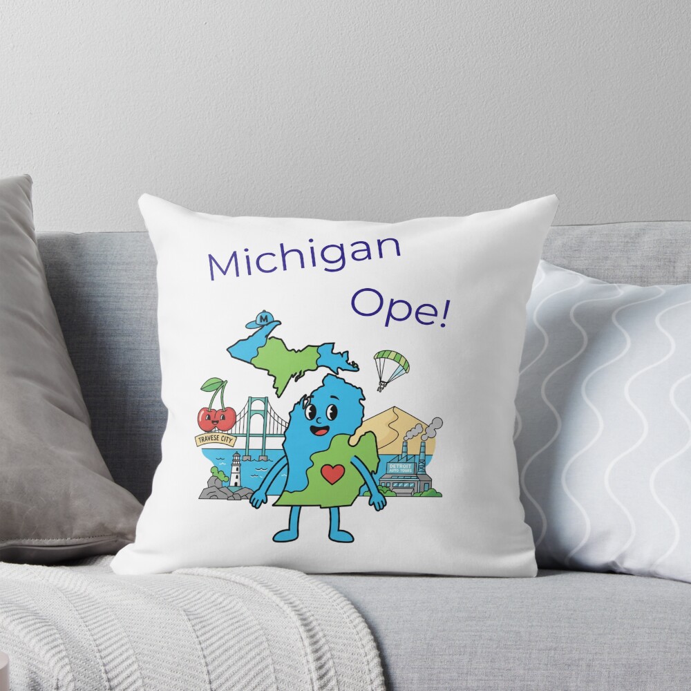 Item preview, Throw Pillow designed and sold by 5PointsDigital.