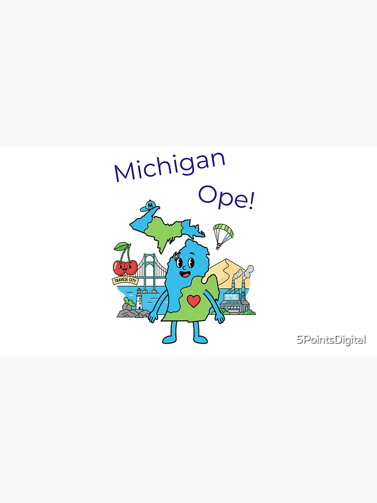Thumbnail 3 of 3, Cap, Michigan designed and sold by 5PointsDigital.
