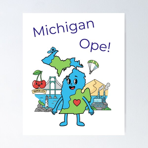 Item preview, Michigan designed and sold by 5PointsDigital.