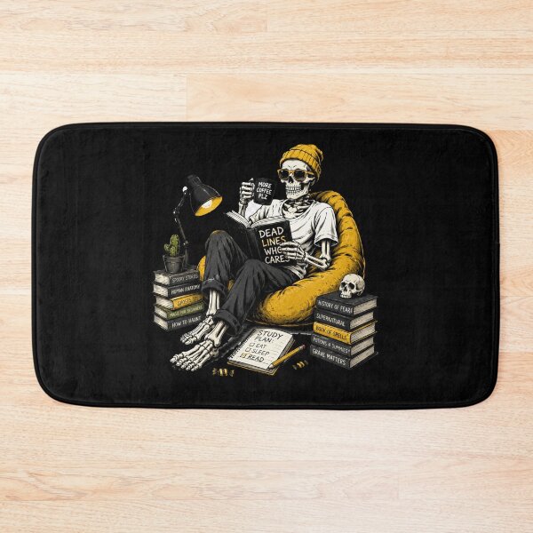 Item preview, Coffee Skeleton Book Lover Reading Graphic designed and sold by TheZyro.