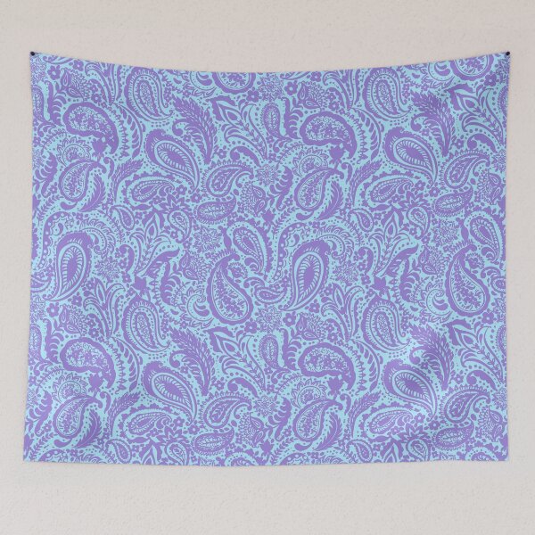 Item preview, Paisley pattern in purple designed and sold by bokasin.