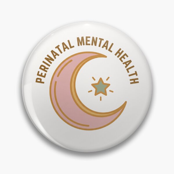 Item preview, Perinatal Mental Health Vintage Moon Retro Decor designed and sold by Lucysthoughts.