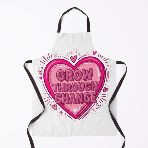 Item preview, Grow Through Change Heart designed and sold by Owcomm.