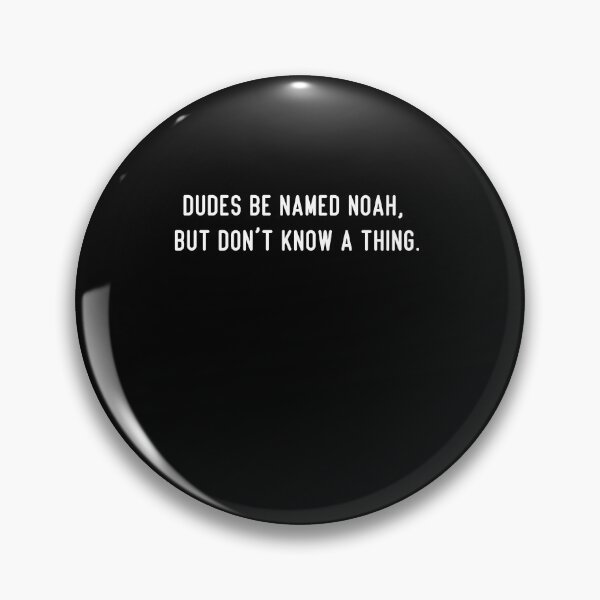Item preview, Dudes Be Named Noah But Dont Know A Funny Minimalist Graphic designed and sold by BHMARTS.