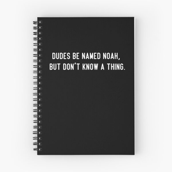 Item preview, Dudes Be Named Noah But Dont Know A Funny Minimalist Graphic designed and sold by BHMARTS.