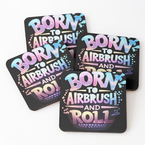 Item preview, Born to Airbrush and Roll designed and sold by DmansStore.