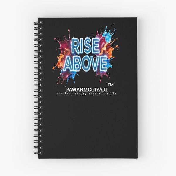 Item preview, Rise Above Motivational Typography Paint Splash designed and sold by Pawar1999.
