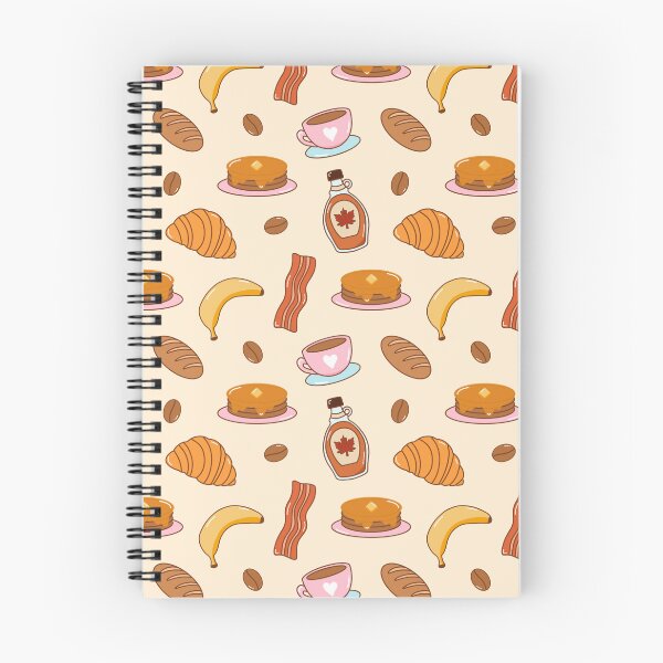 Item preview, Warm and Cozy Hand-Drawn Breakfast Foods Pattern designed and sold by Olive Lane Creative.