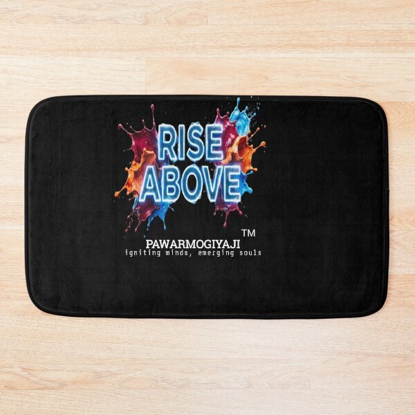 Item preview, Rise Above Motivational Typography Paint Splash designed and sold by Pawar1999.