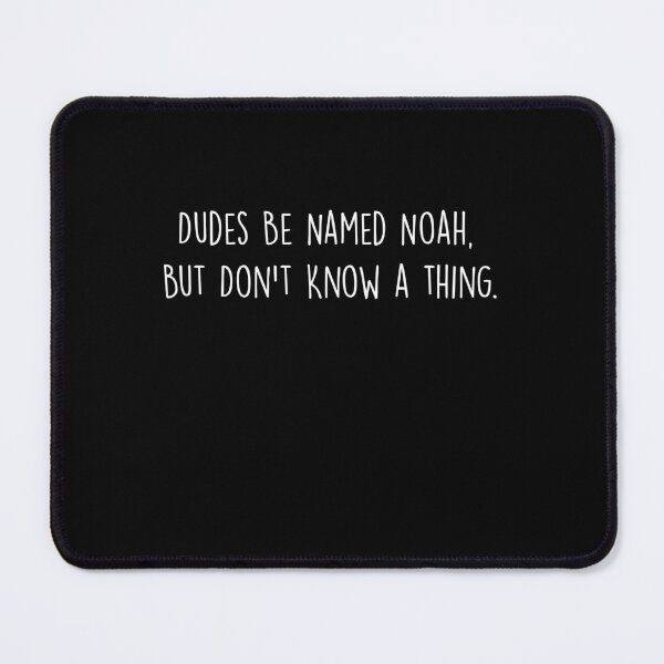 Item preview, Dudes Be Named Noah But Dont Know A Funny Minimalist Graphic designed and sold by BHMARTS.
