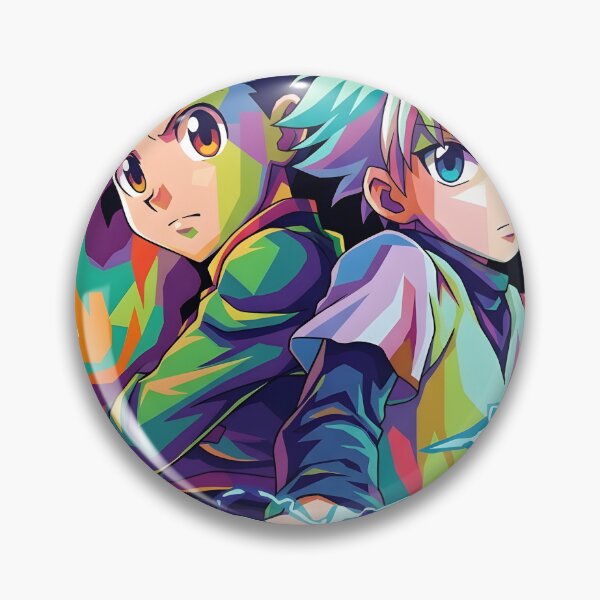Item preview, gon and killua pop art designed and sold by azrialoktafia.