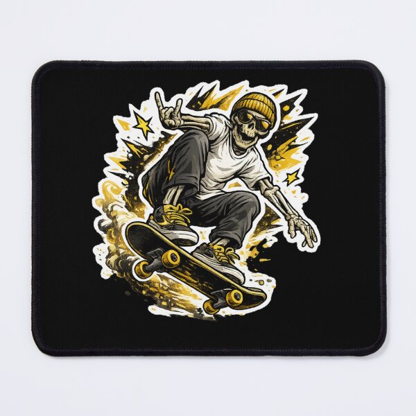 Item preview, Skater Skeleton Streetwear Skateboard Graphic designed and sold by TheZyro.