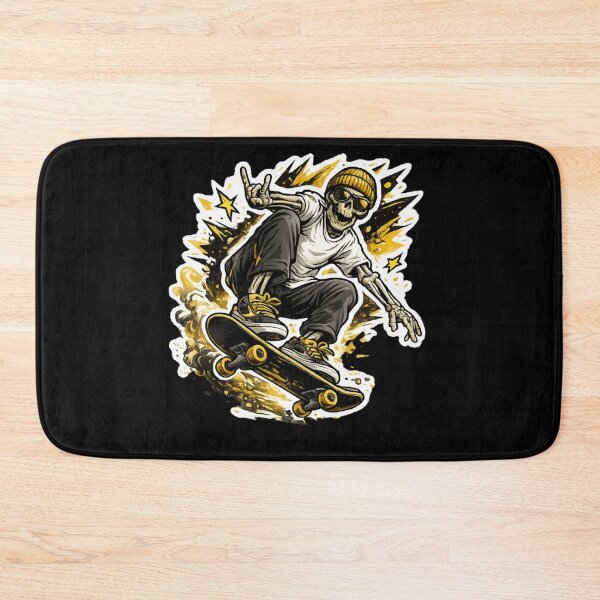 Item preview, Skater Skeleton Streetwear Skateboard Graphic designed and sold by TheZyro.