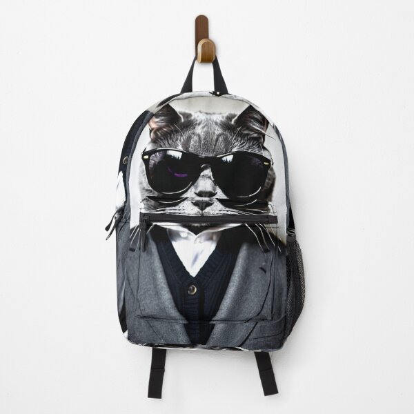 Item preview, Humor - Cat in Suit and Aviator Sunglasses, Cinematic Internet Meme designed and sold by DoodyPets.