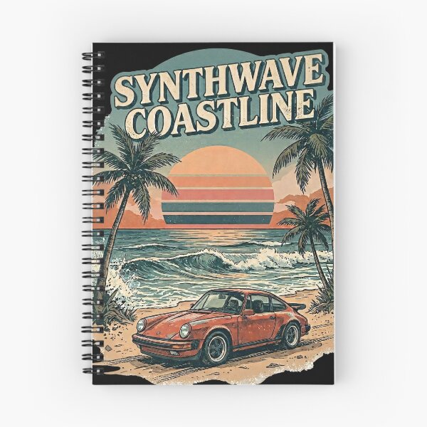Item preview, Retro Synthwave Beach Sunset Art designed and sold by Pixel Vice Trip.