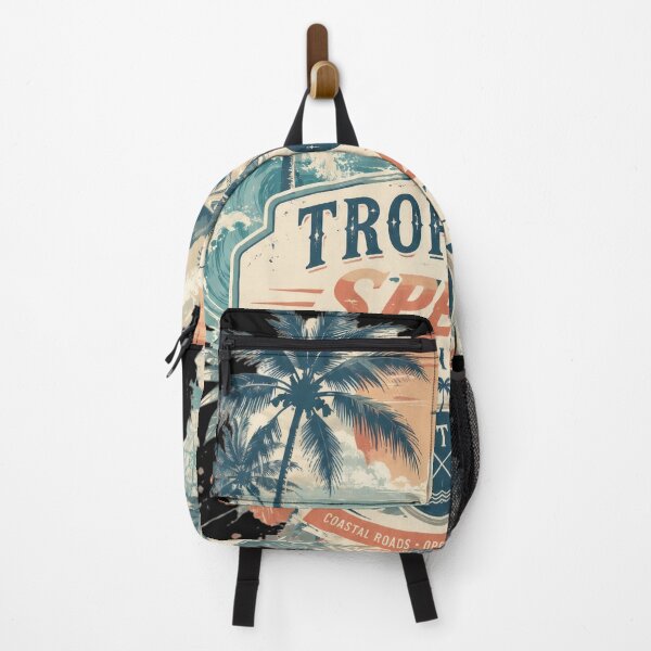 Item preview, Vintage Tropical Car Club Emblem designed and sold by Pixel Vice Trip.