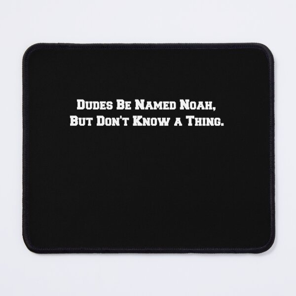 Item preview, Dudes Be Named Noah But Dont Know A Funny Minimalist Graphic designed and sold by BHMARTS.