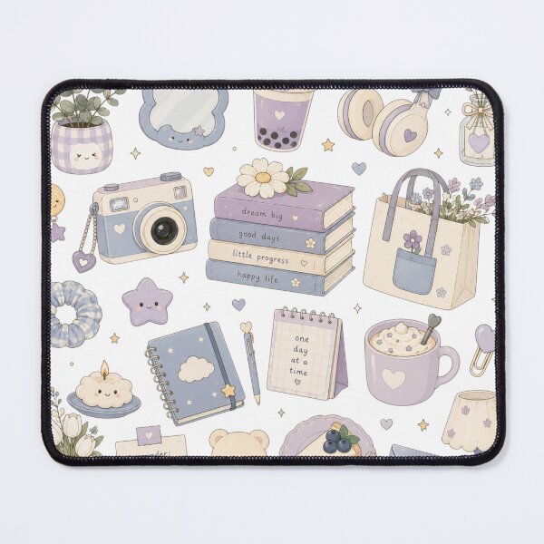 Item preview, Copy of Soft Blue Aesthetic Lifestyle Doodles designed and sold by LunaVales.