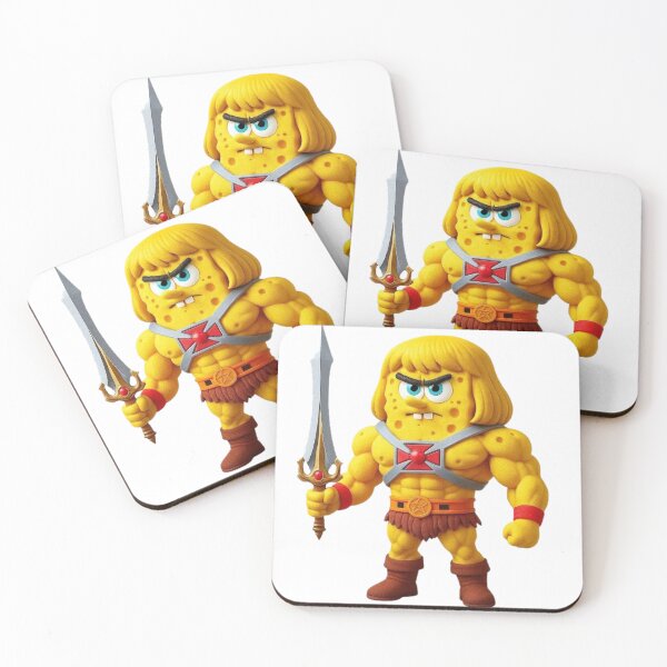 Item preview, Muscle sponge warrior designed and sold by Minibee-Inc.