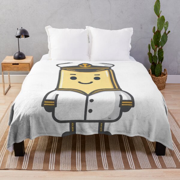 Item preview, Captain Butter | Helmsman — Cute Maritime Food Character Kids Art | Conditioned For Kindness designed and sold by monolithstudio.