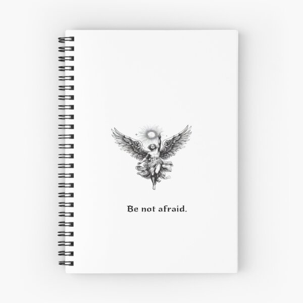 Item preview, Angel, with inscription "be not afraid" designed and sold by Jcb.koberaX.