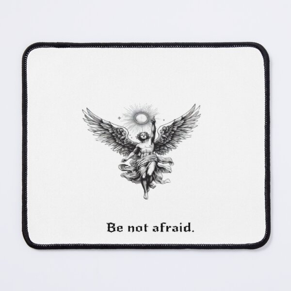 Item preview, Angel, with inscription "be not afraid" designed and sold by Jcb.koberaX.