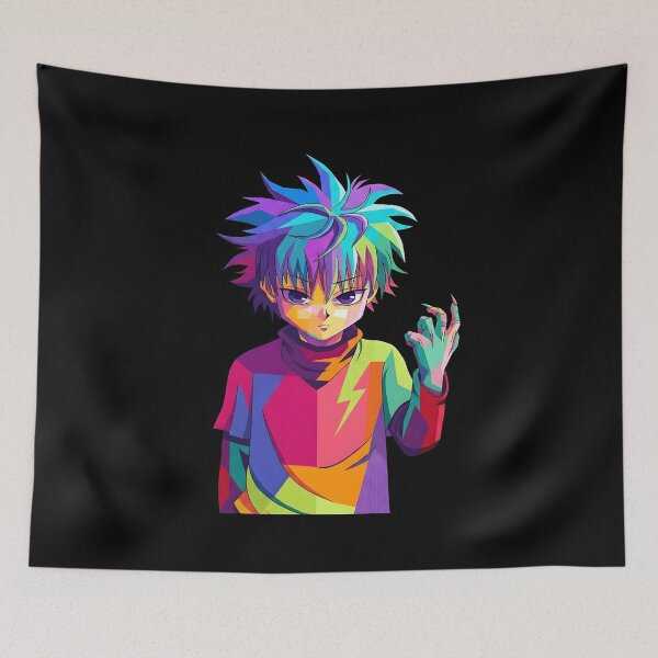 Item preview, killua pop art designed and sold by azrialoktafia.