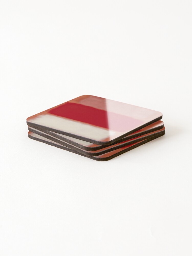 Thumbnail 4 of 5, Coasters (Set of 4), Mark Rothko Abstract Expressionism designed and sold by stephensrichard.