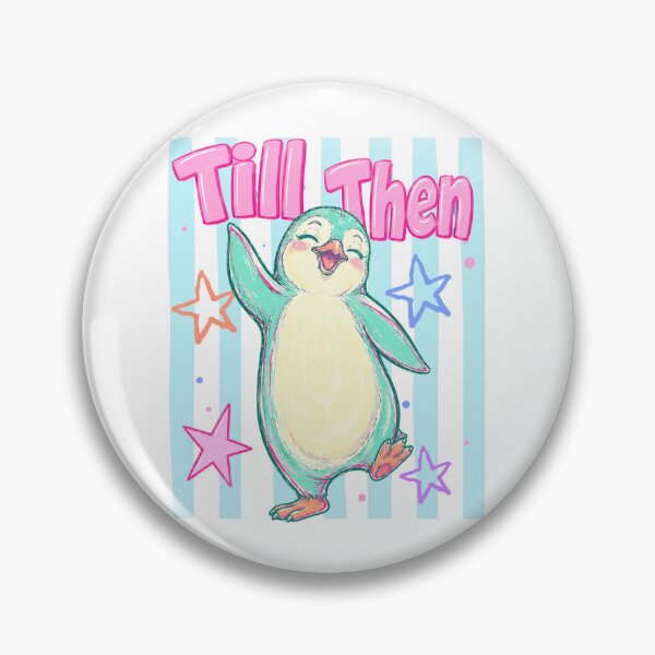 Item preview, Cute Retro Pop Style Penguin - "Till Then" designed and sold by Polarisofficial.