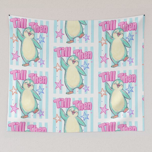 Item preview, Cute Retro Pop Style Penguin - "Till Then" designed and sold by Polarisofficial.