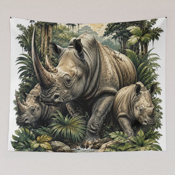 Item preview, Wild safari jungle wildlife art designed and sold by urbanshop7.