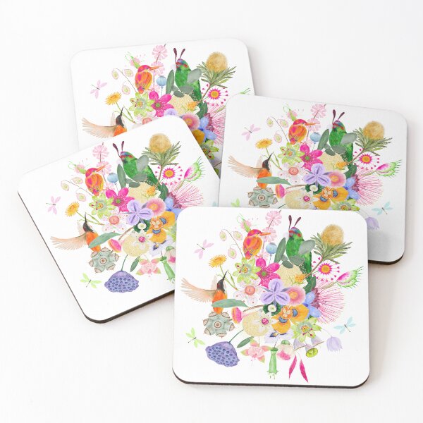 Item preview, Birds Among Flowers. designed and sold by Dinasshop.
