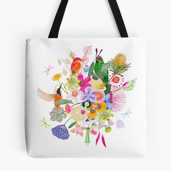 Item preview, Birds Among Flowers. designed and sold by Dinasshop.