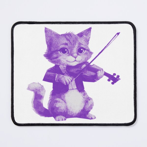 Item preview, Cat Plays Violin designed and sold by kinpirks.