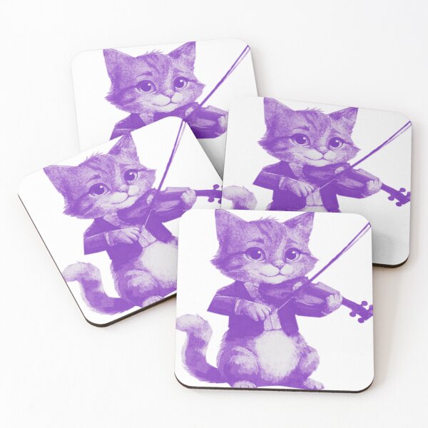 Item preview, Cat Plays Violin designed and sold by kinpirks.