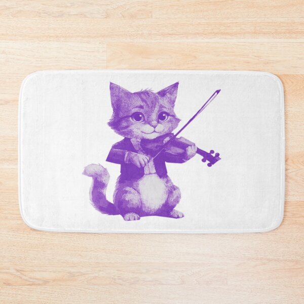 Item preview, Cat Plays Violin designed and sold by kinpirks.