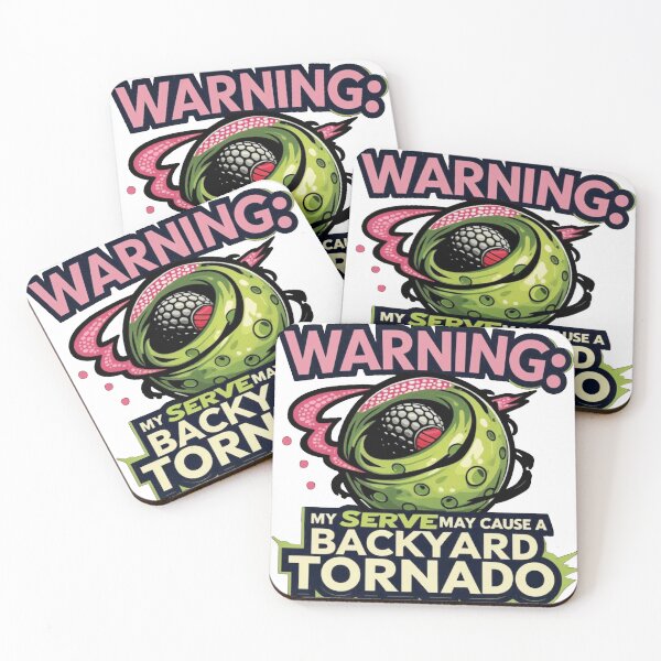 Item preview, Warning My Serve May Cause a Backyard Tornado designed and sold by DmansStore.