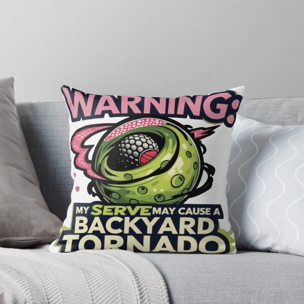Item preview, Warning My Serve May Cause a Backyard Tornado designed and sold by DmansStore.