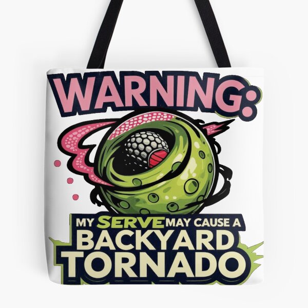 Item preview, Warning My Serve May Cause a Backyard Tornado designed and sold by DmansStore.