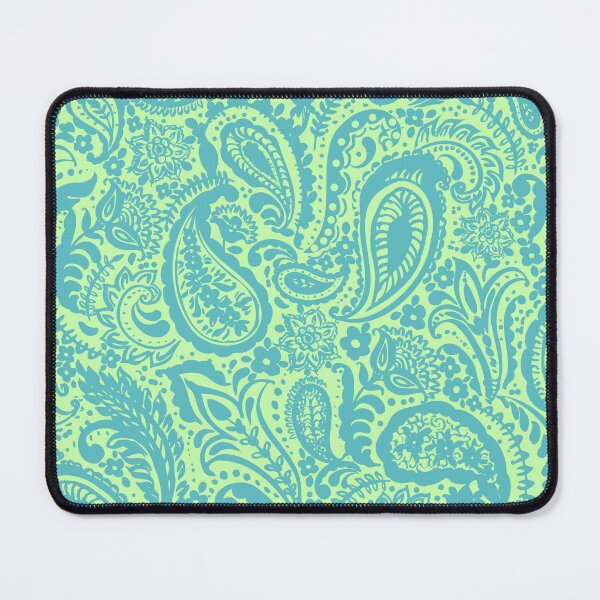 Item preview, Paisley pattern in green designed and sold by bokasin.