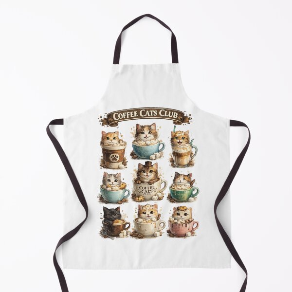 Item preview, Coffee Cats Club | Cute Coffee Lover Cats designed and sold by GokuCreative .