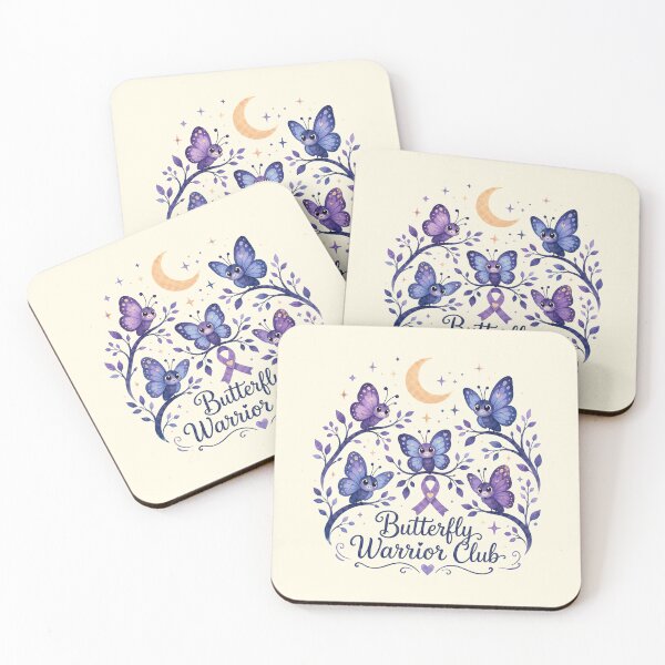 Item preview, Butterfly Warrior Club - Epidermolysis Bullosa Awareness designed and sold by BlackSector77.