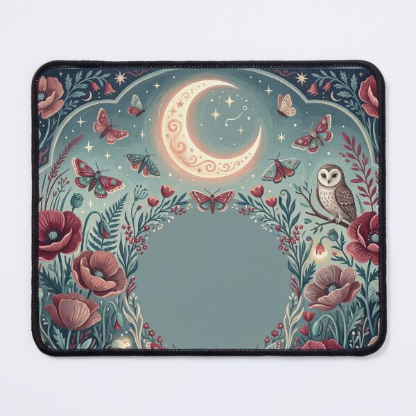 Item preview, Moon Garden Under the Stars designed and sold by ASTRAL ART LAB.