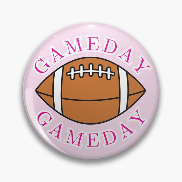 Item preview, Pink Gameday Pin designed and sold by haydennanderson.